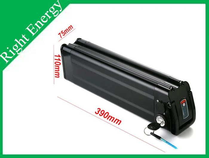 Svartfisk 48V 20Ah litiumionbatteri for elektrisk sykkel